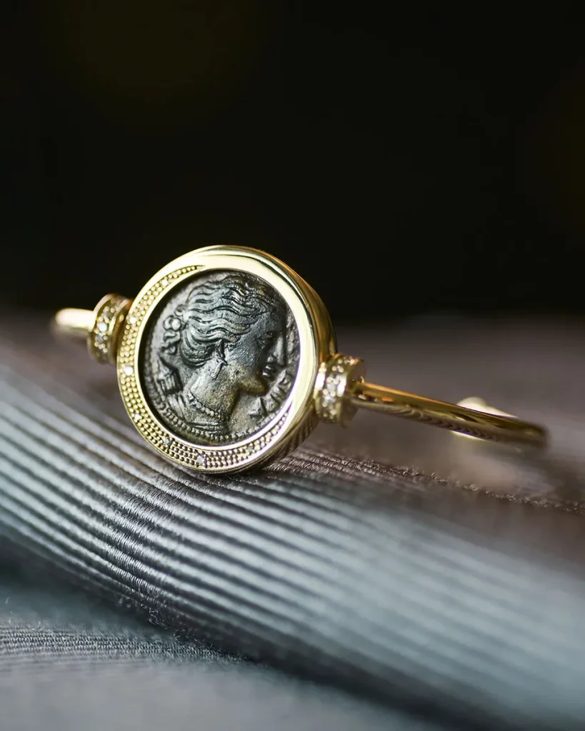 Tanit Aretemis Soteira Bracelet portrait regular