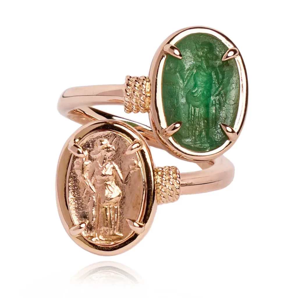 Tanit Fortuna Emerald Ring product image 02