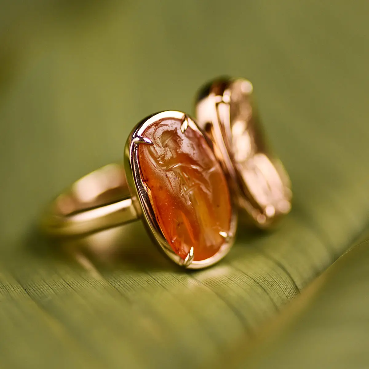 Minerva Intaglio Ring portrait square 01