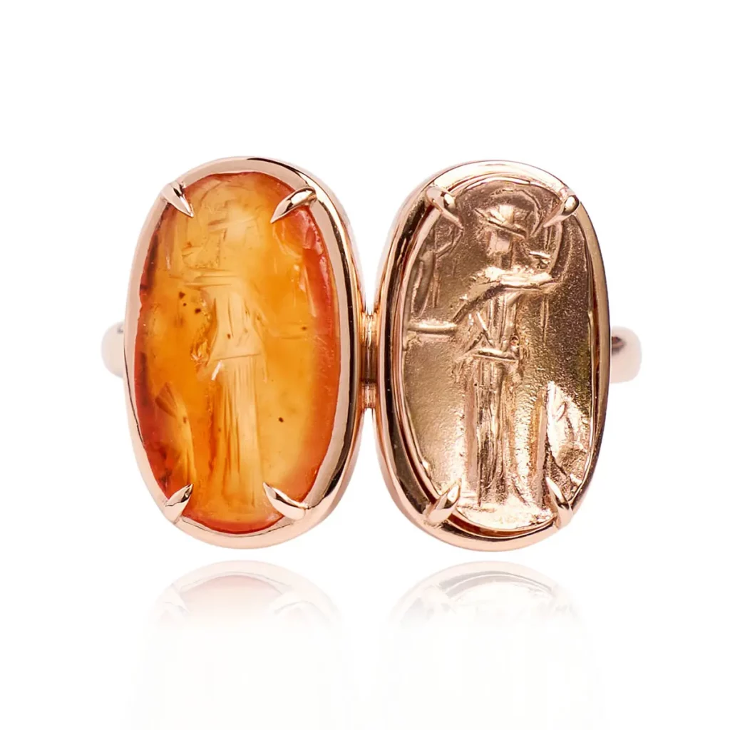 Minerva Intaglio Ring product image 02