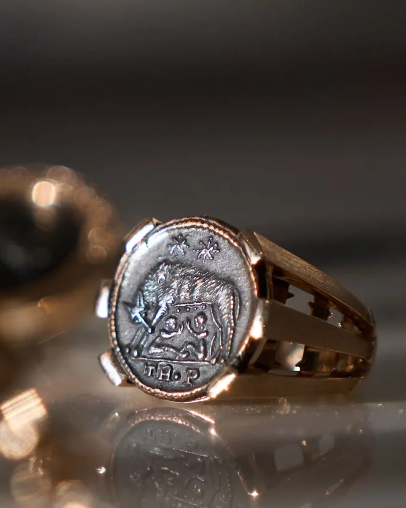 Tanit The She-Wold with the Twins Ring beauty portrait