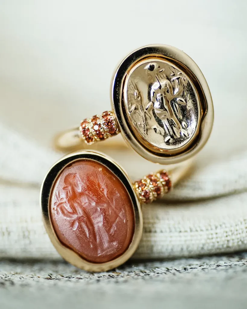 Tanit Fortuna Ring beauty portrait