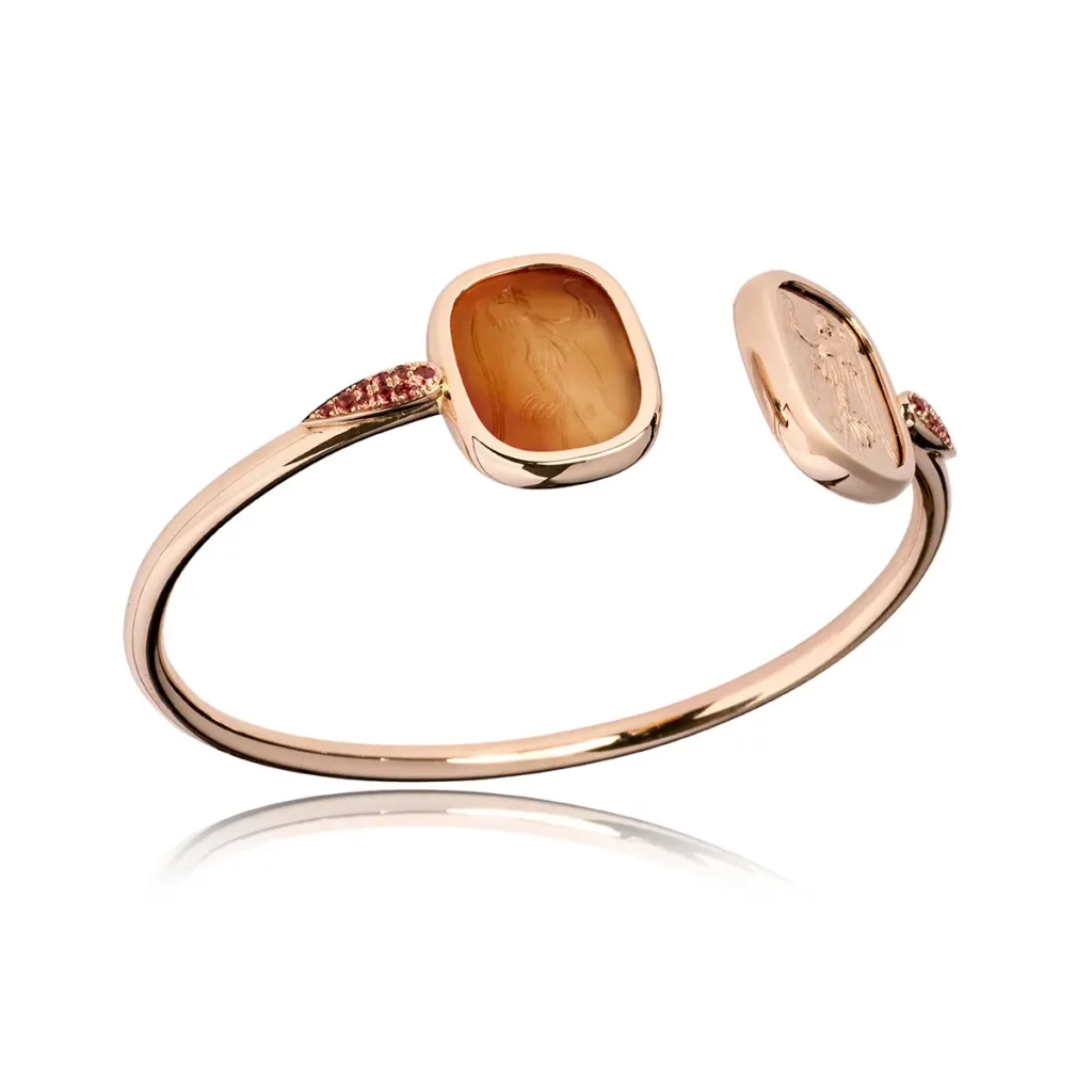 Tanit Nikè Intaglio Cuff Bracelet product shot 01