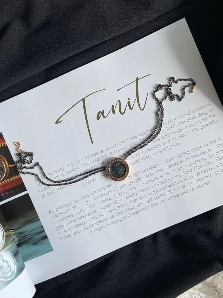 Tanit Star Necklace client image 01