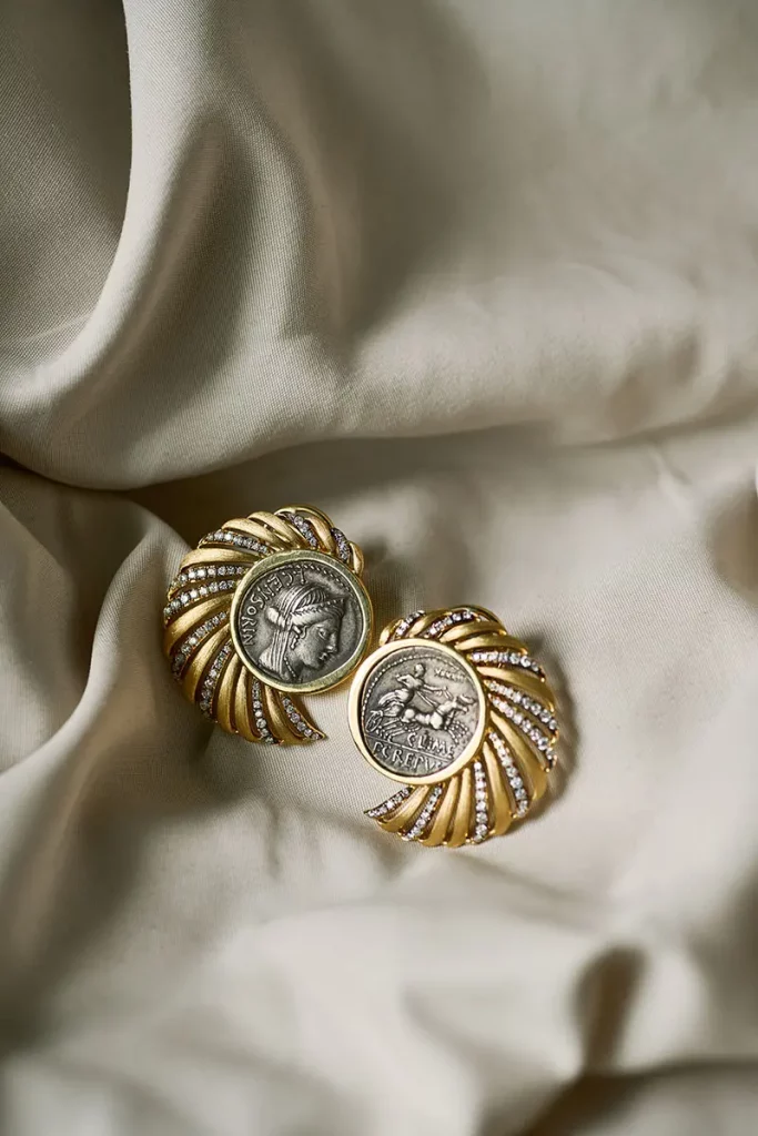 Tanit Venus Earrings beauty shot 05