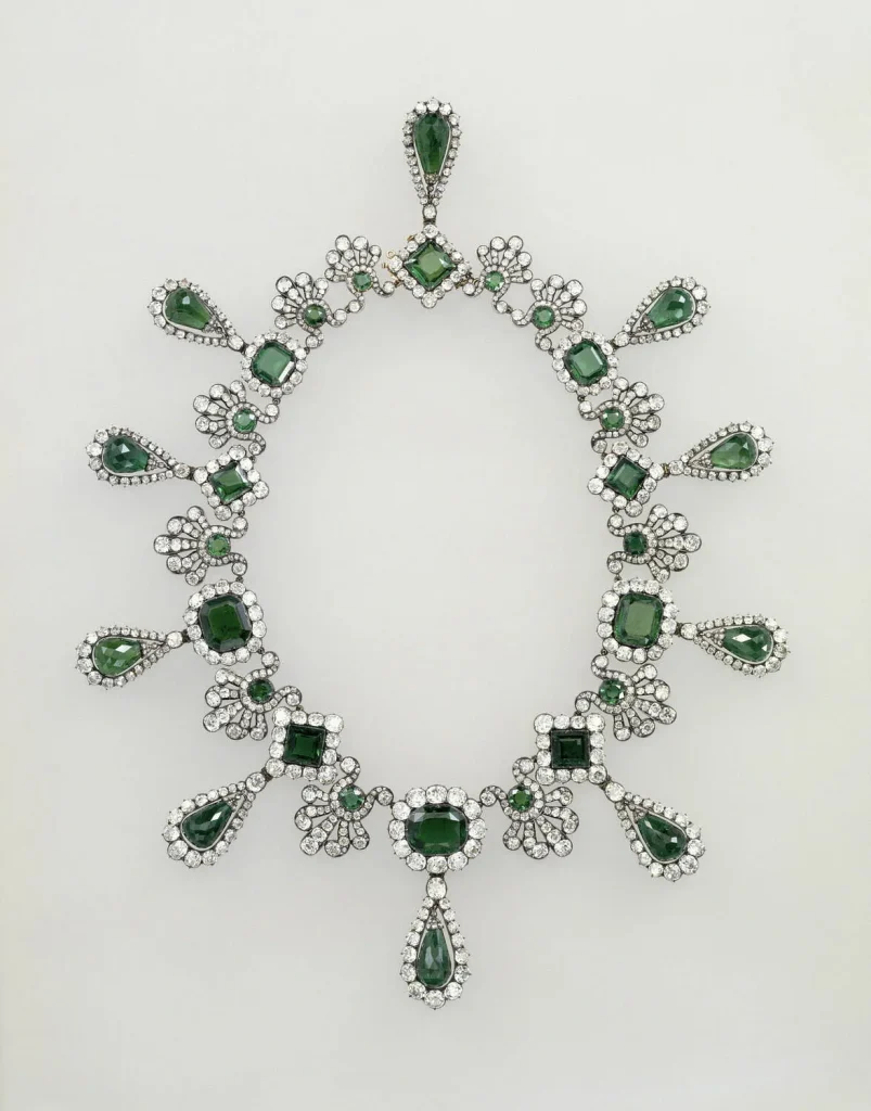 emerald necklace of Empress Marie-Louise